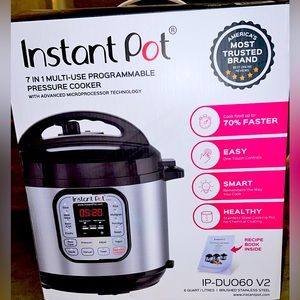 Instant Pot 7-in1 6 Quart Pressure Cooker